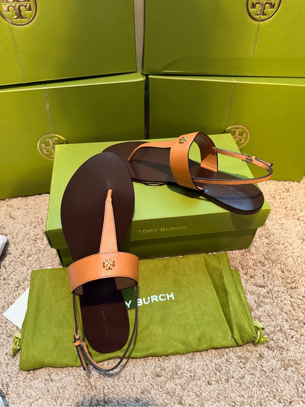 Tory Burch Capri Thong Sandals